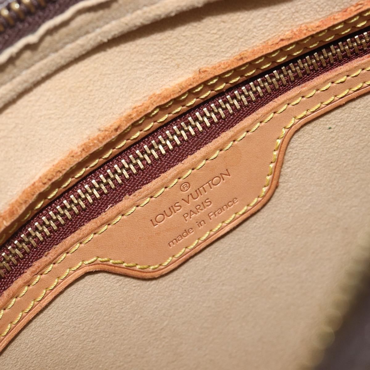 Louis Vuitton Looping Monogram Canvas, Brown, Canvas, Handbag