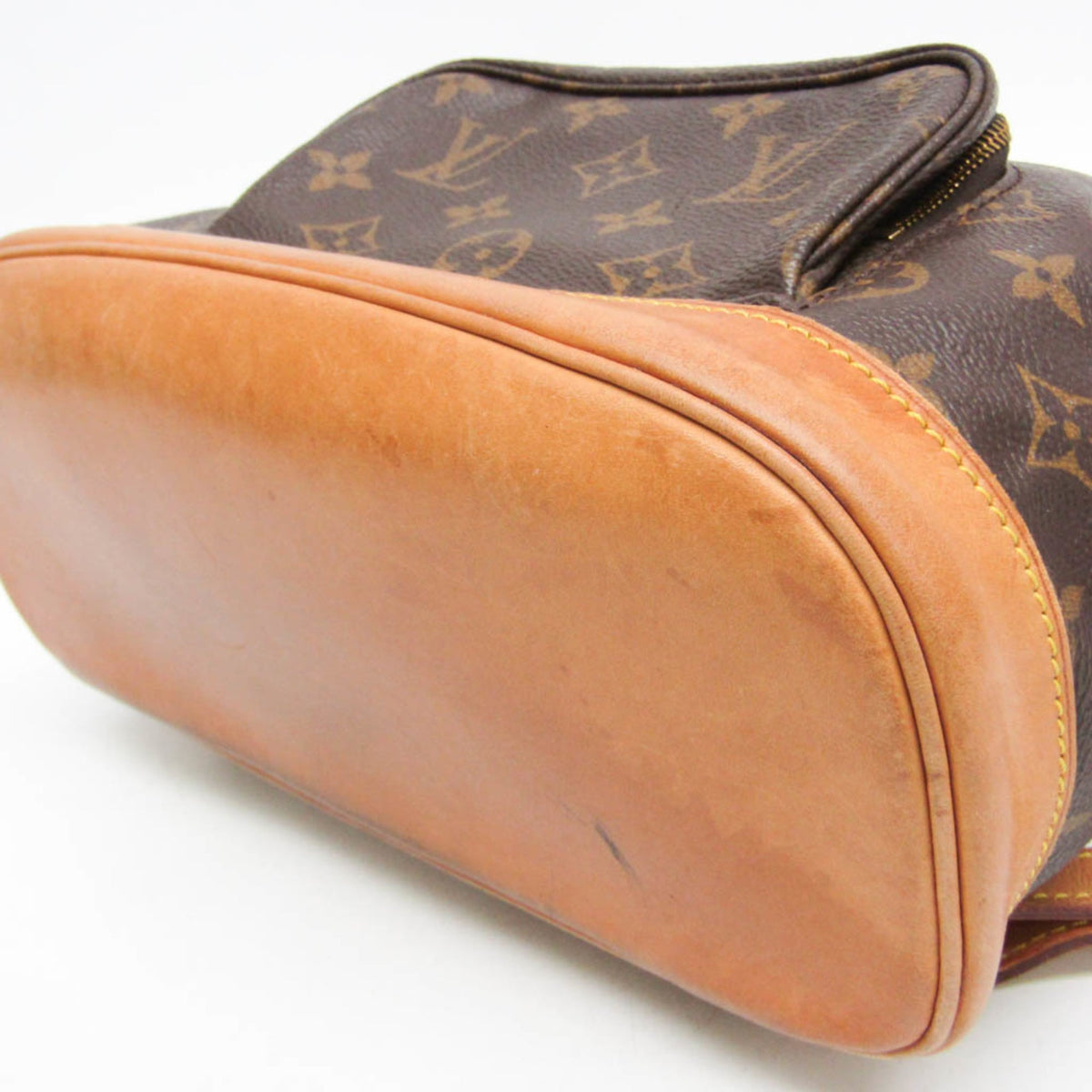 Louis Vuitton Vintage Montsouris Monogram Canvas, Brown, Canvas, Backpack