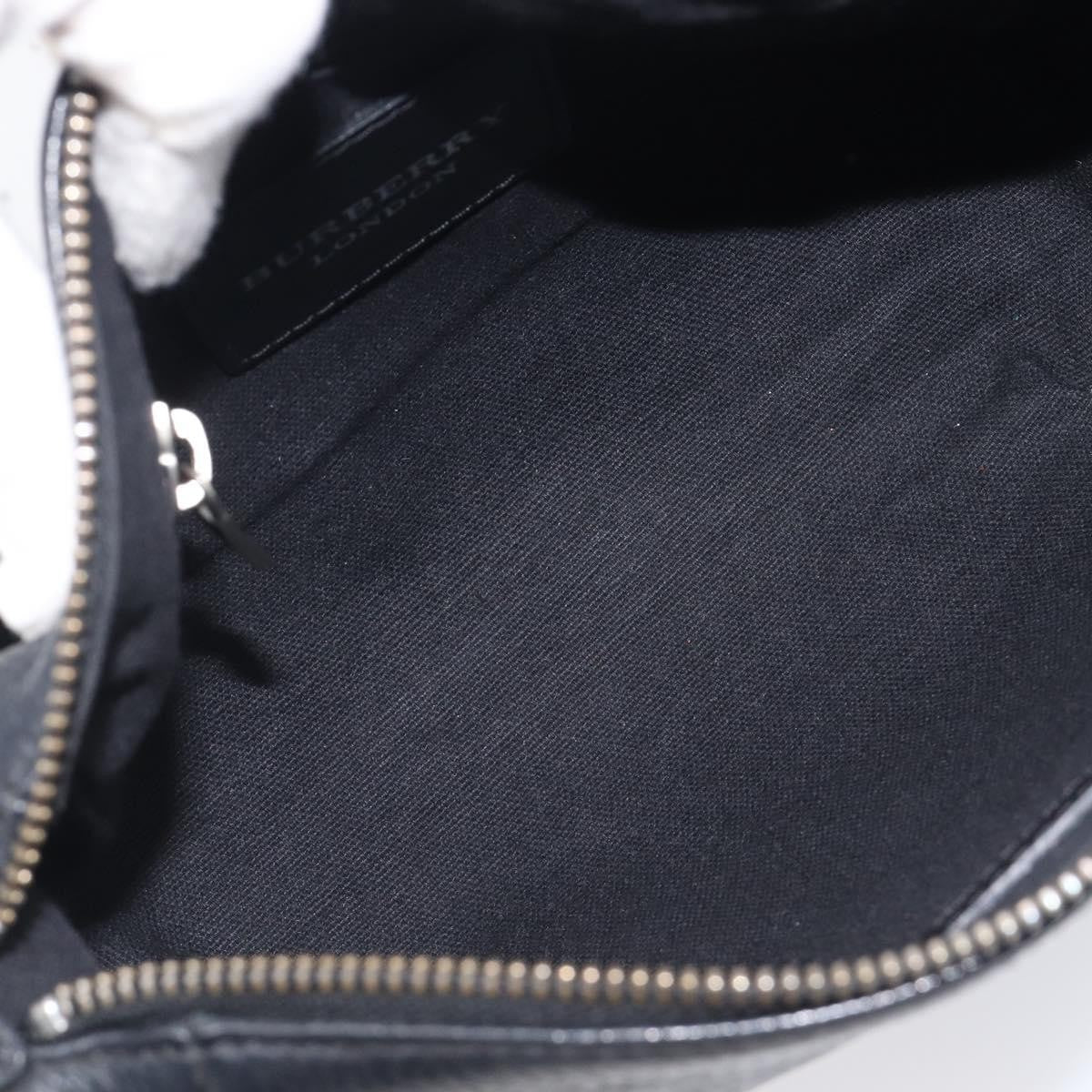 Burberry Shoulder Leather, Black, Leather, Shoulder Bag
