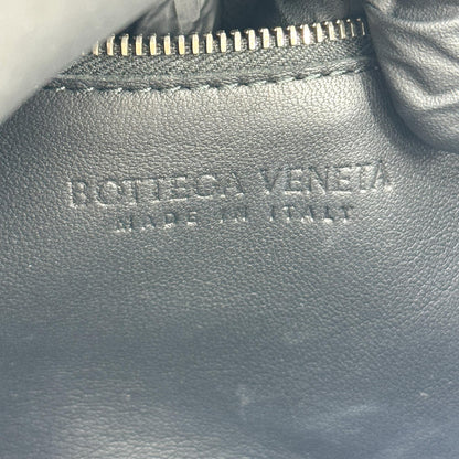 Bottega Veneta Cassette Maxi Intrecciato Leather, Black, Leather, Crossbody Bag