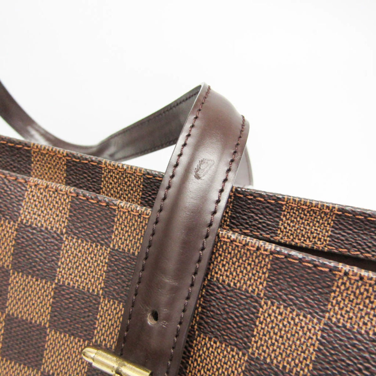 Louis Vuitton Chelsea Damier Ebene, Brown, Canvas, Tote Bag