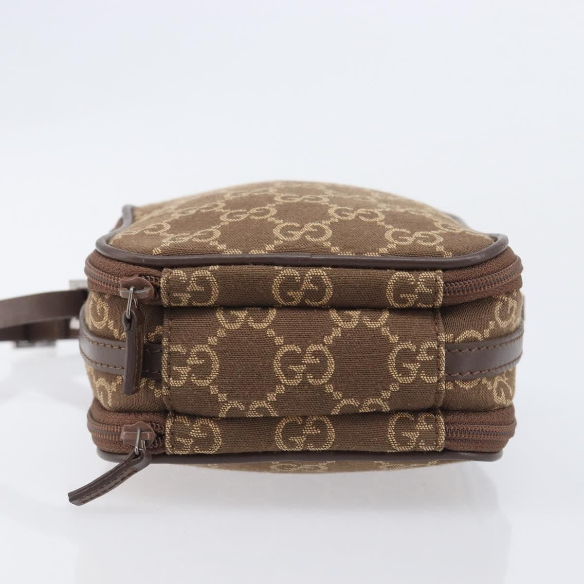 Gucci Crossbody Canvas, Brown, Canvas, Crossbody Bag