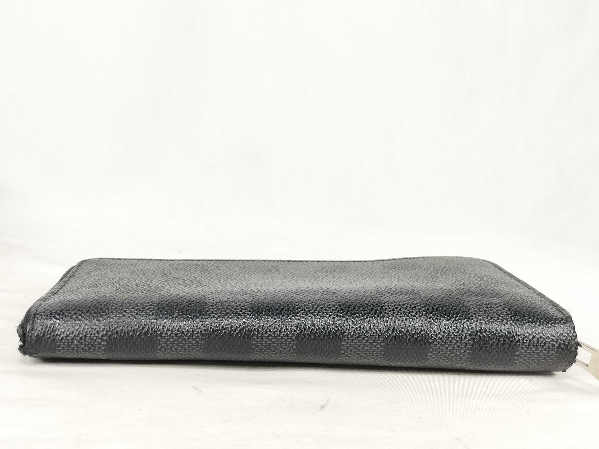 Louis Vuitton Zippy wallet vertical Damier Graphite, Black, Canvas, Wallet