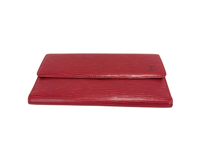 Louis Vuitton Wallet epi epi leather, Red, Leather, Wallet