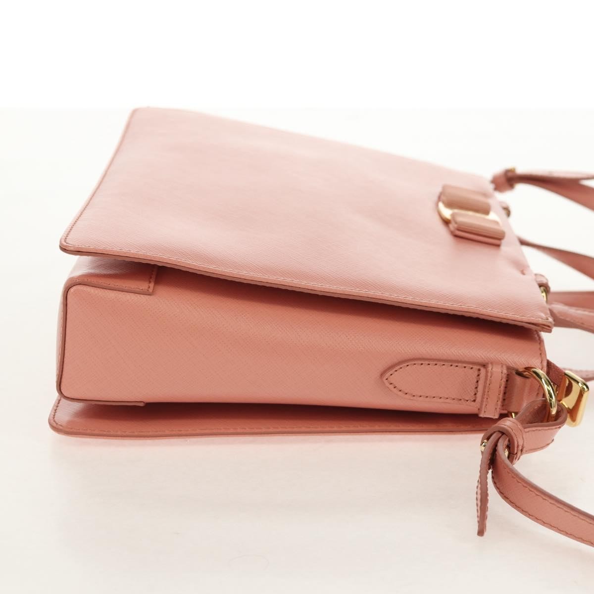 Salvatore Ferragamo Vala Leather, Pink, Leather, Handbag