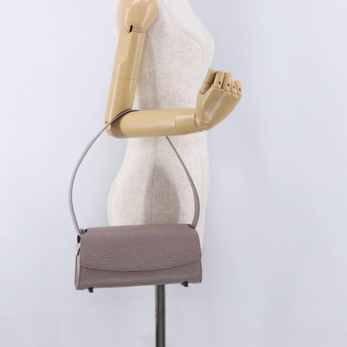 Louis Vuitton Nocturne Epi Leather, Purple, Leather, Handbag