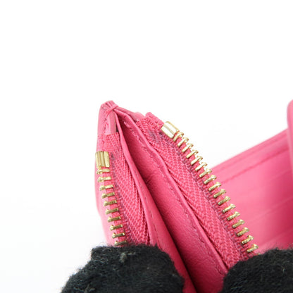 Louis Vuitton Victorine Nanogram Embossed Leather, Pink, Leather, Wallet