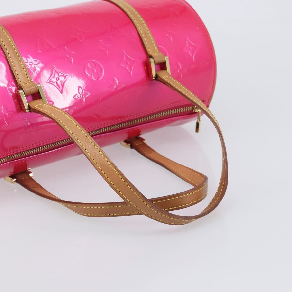 Louis Vuitton Bedford Monogram Vernis, Pink, Patent Leather, Handbag