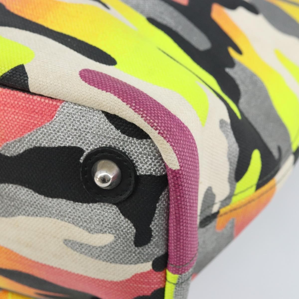 Christian Dior Open Limited Edition Anselm Reyle Camouflage Canvas, Multicolour, Canvas, Tote Bag