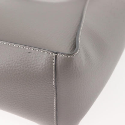 Stella McCartney Alter Tote Leather, Gray, Leather, Tote Bag