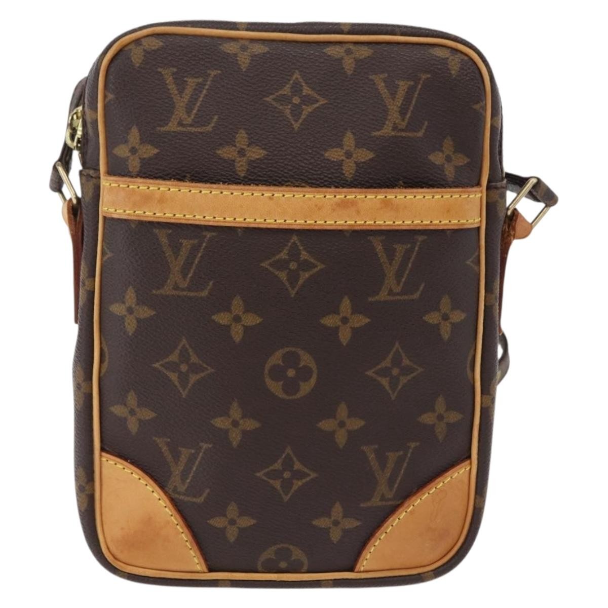 Louis Vuitton Danube Monogram Canvas, Brown, Canvas, Handbag