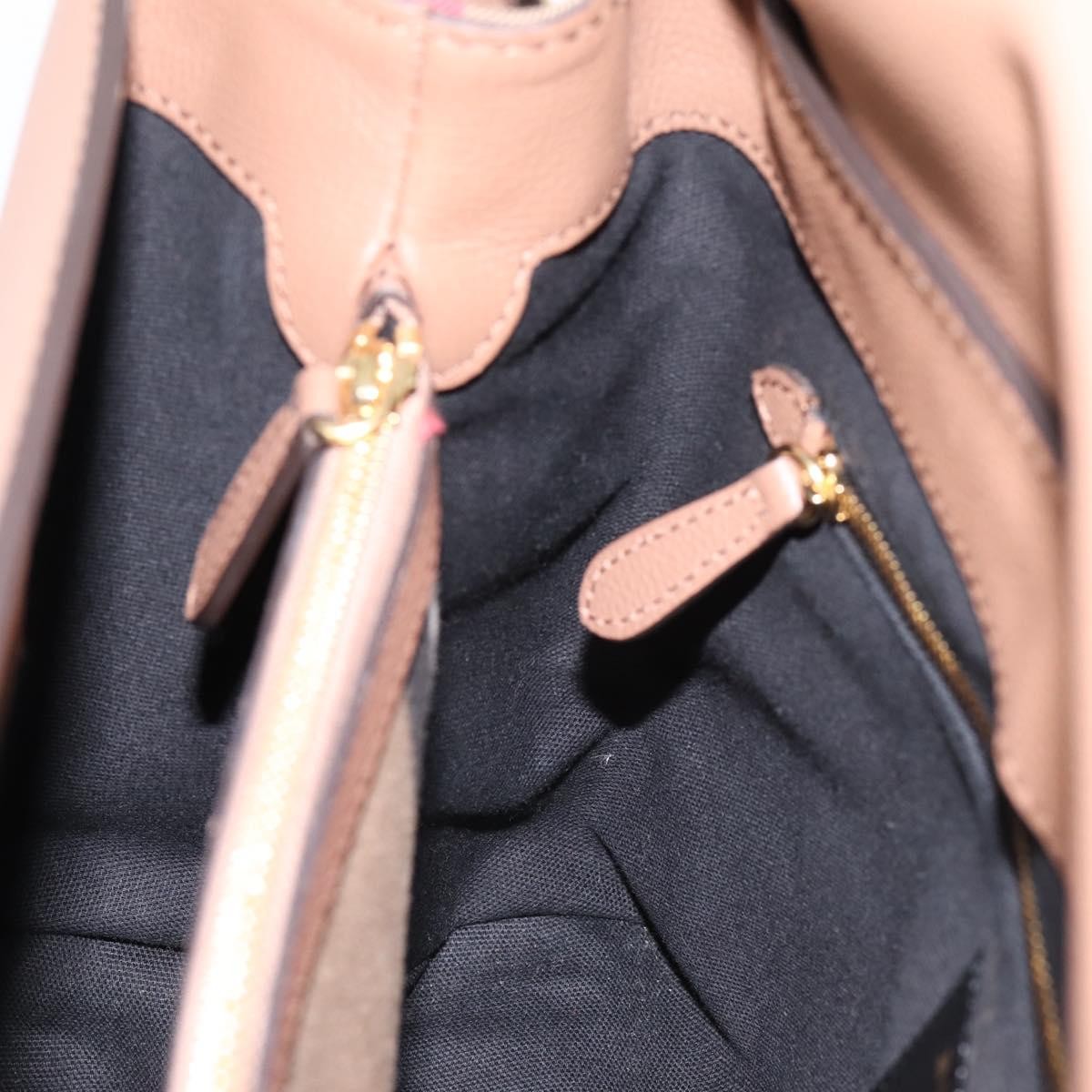 Burberry Camberley Top Handle Leather, Brown, Leather, Shoulder Bag
