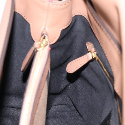 Burberry Camberley Top Handle Leather, Brown, Leather, Shoulder Bag