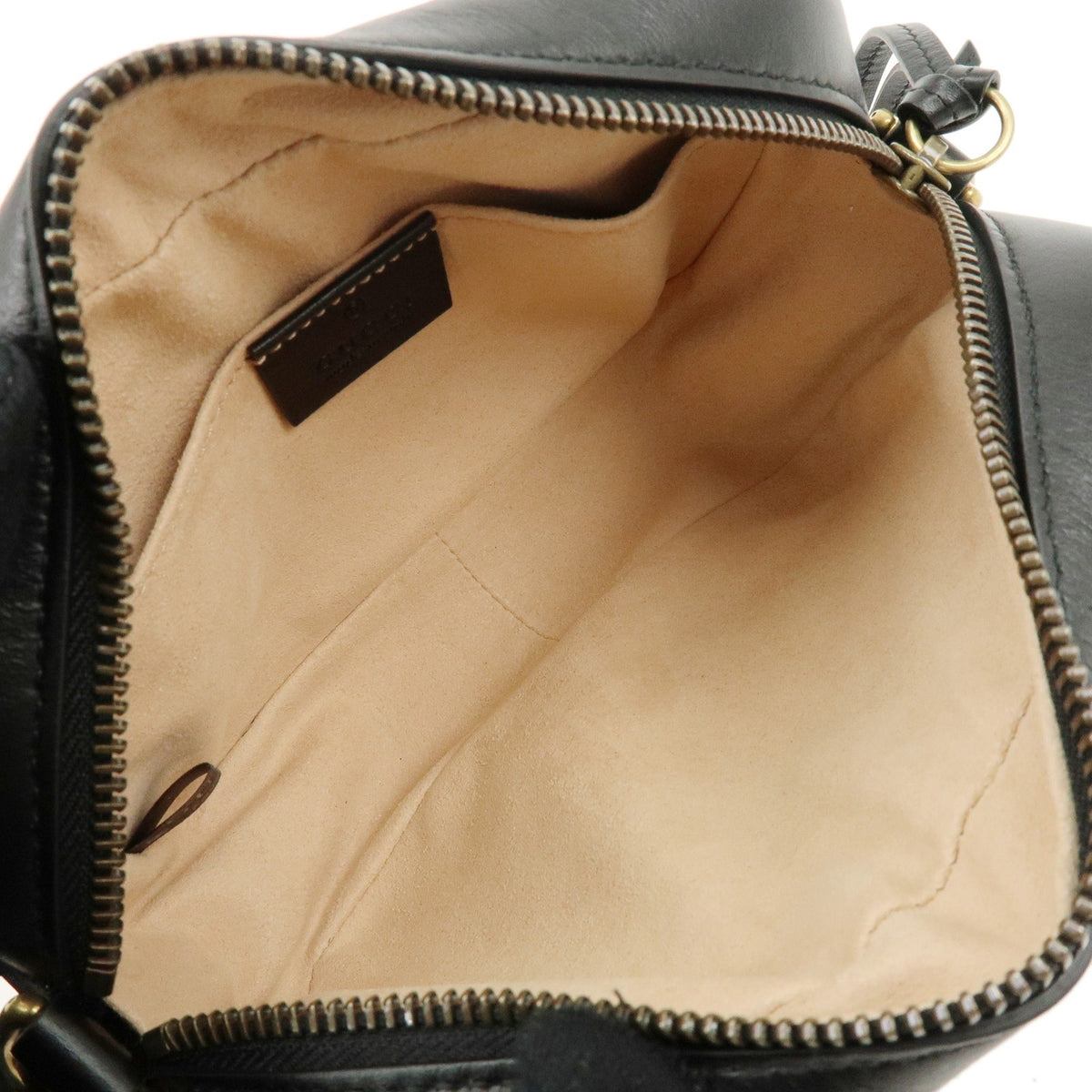 Gucci GG Marmont Matelasse Leather, Black, Leather, Shoulder Bag