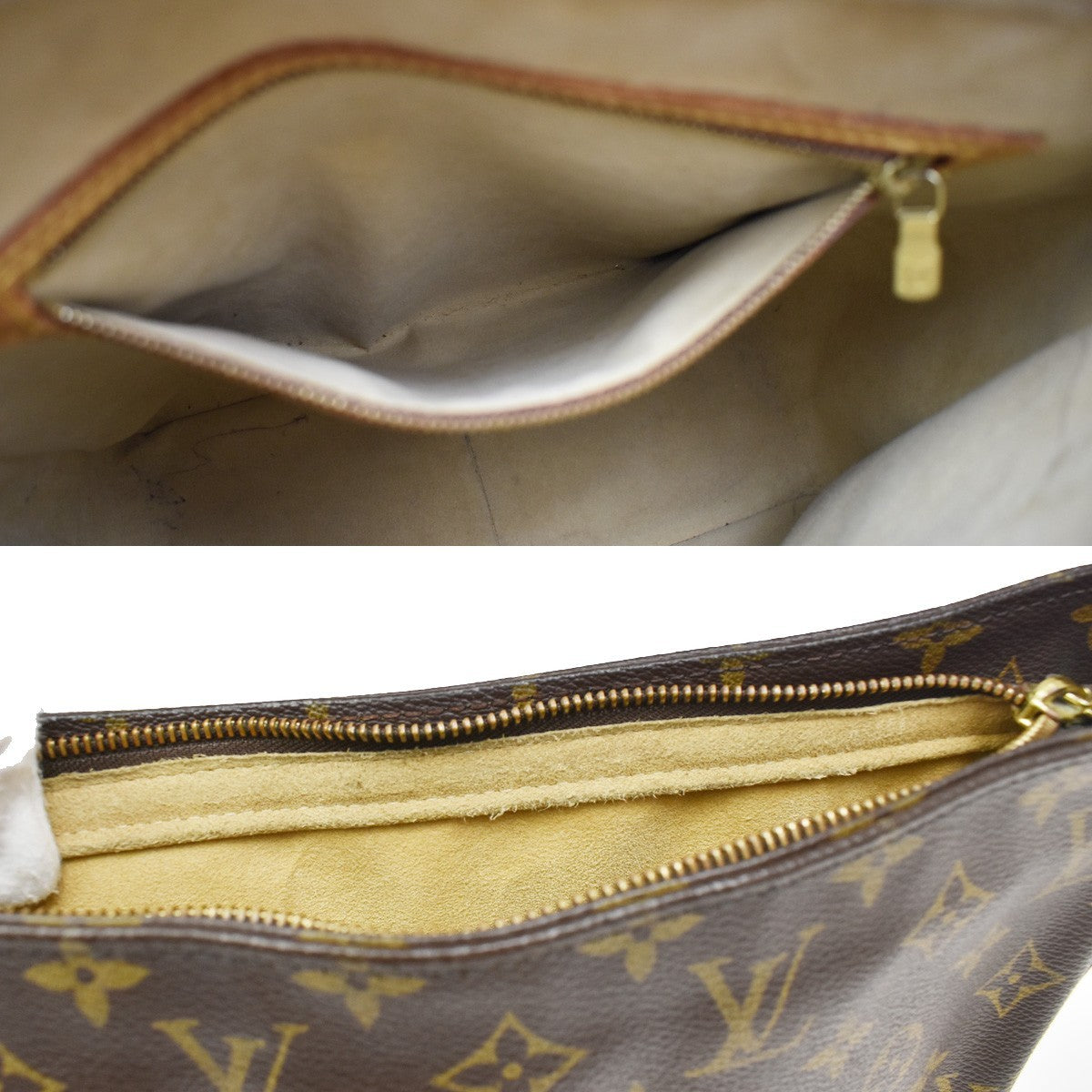 Louis Vuitton Looping Monogram Canvas, Brown, Canvas, Handbag