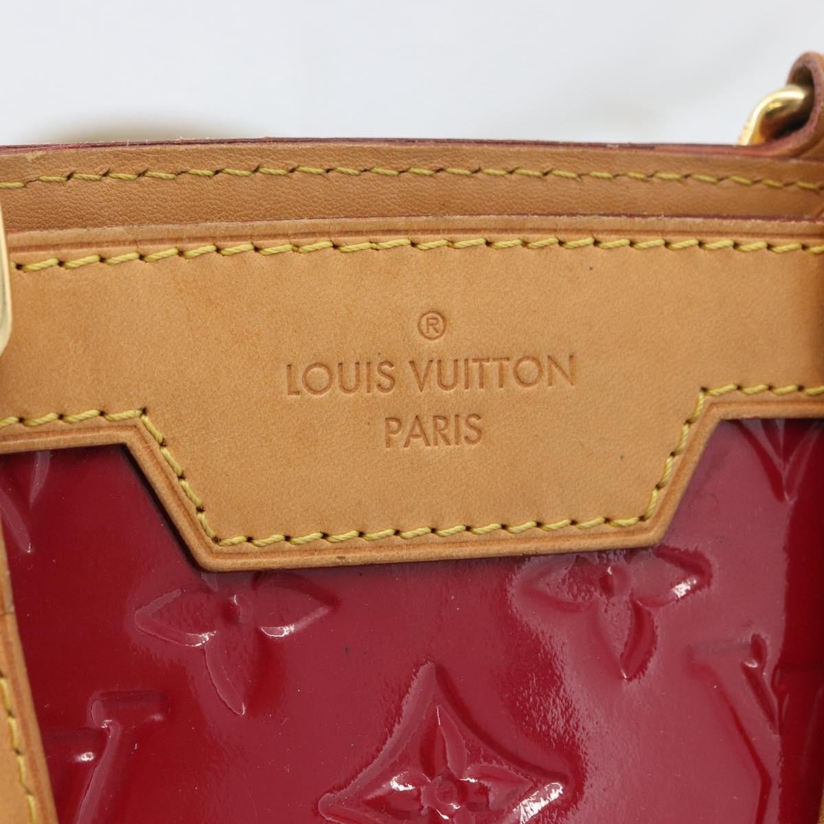 Louis Vuitton Blair Monogram Vernis, Pink, Patent Leather, Handbag