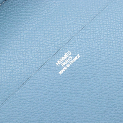 Hermes Vision II Agenda Epsom, Blue, Leather, Wallet