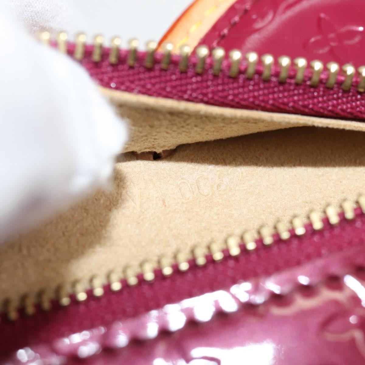 Louis Vuitton Conte de Fees Butterfly Monogram Vernis, Burgundy, Patent Leather, Clutch