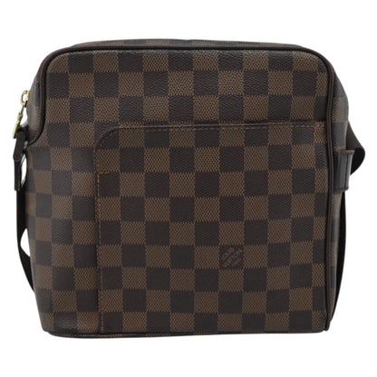 Louis Vuitton Olav Damier, Brown, Canvas, Shoulder Bag