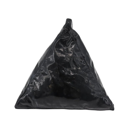Chanel Bon Bon Pyramid Wristlet Patent, Black, Patent Leather, Shoulder Bag