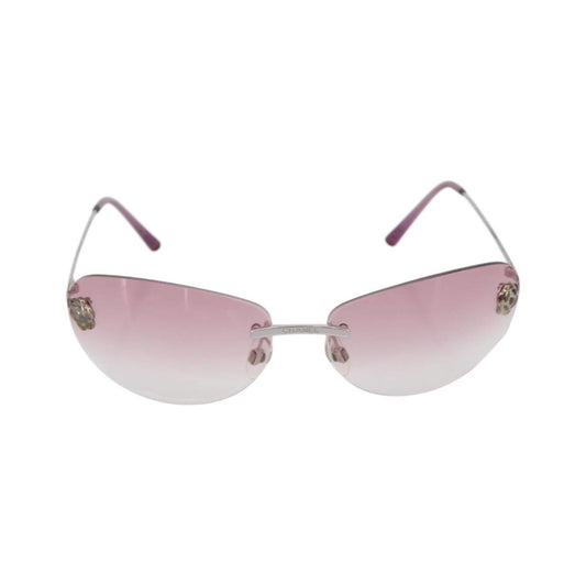 Chanel Camélia Metal, Pink, Metal, Sunglasses