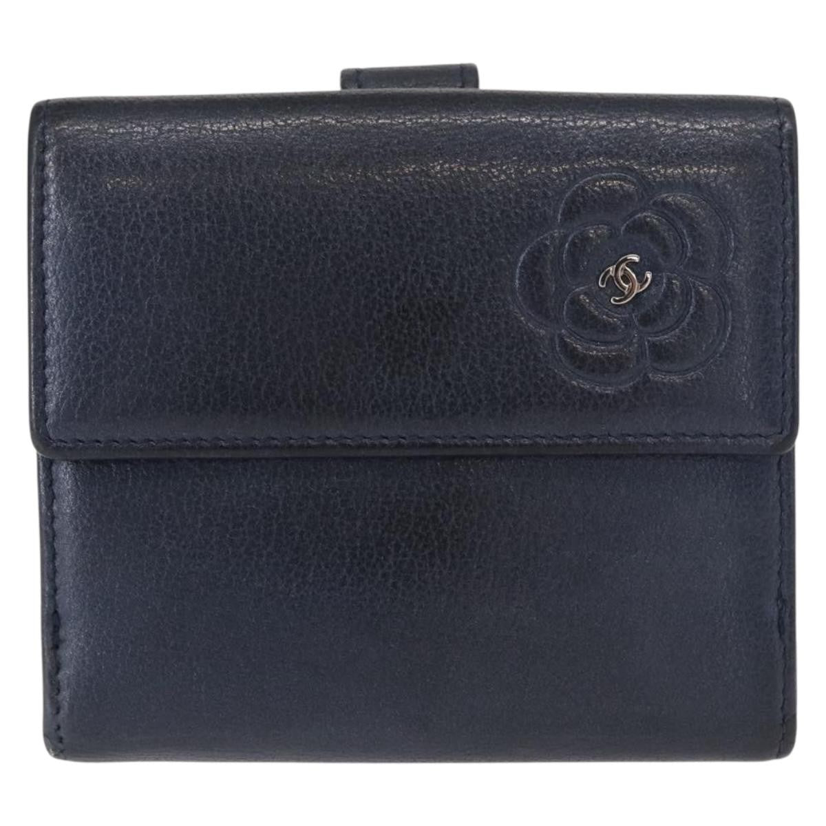 Chanel Camellia Flap Wallet - Brandsamsara