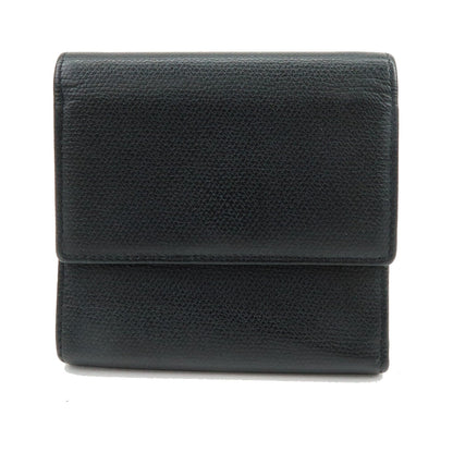 Chanel CC Button Coin Purse Leather, Black, Calfskin, Card Holder