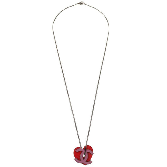 Chanel CC Heart Pendant - Brandsamsara