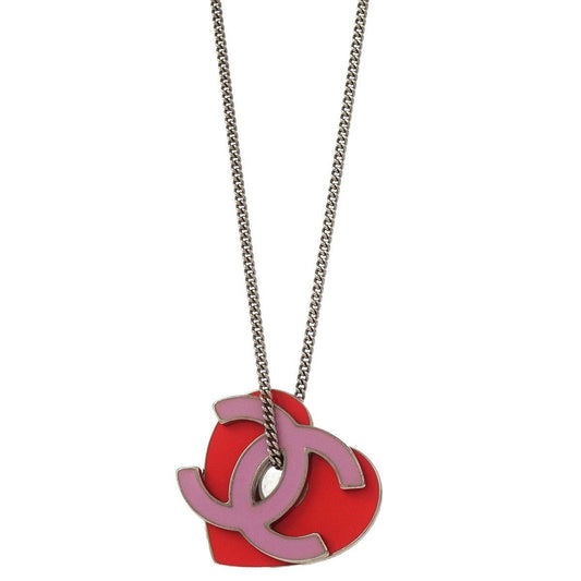 Chanel CC Heart Pendant - Brandsamsara