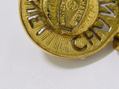 Chanel CC Logo Chain Pendant Necklace Imitation Pearl - Brandsamsara