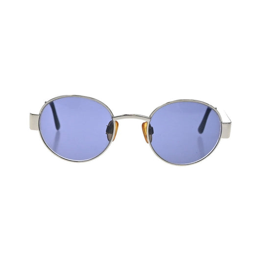Chanel CHANEL Logo Sunglasses Eye Wear Plastic, Blue, Metal, Sunglasses