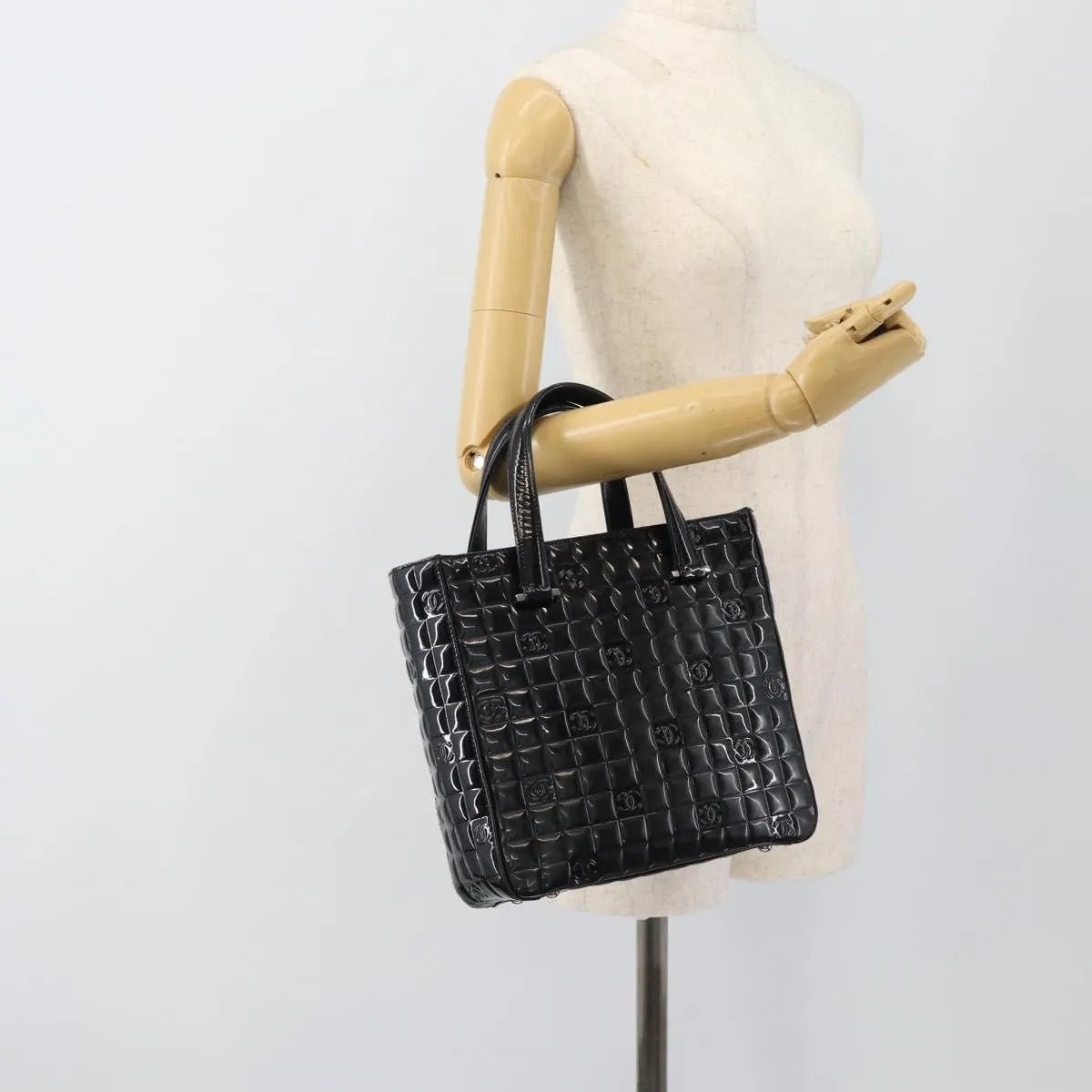 Chanel Chocolate Bar CC Tote - Brandsamsara