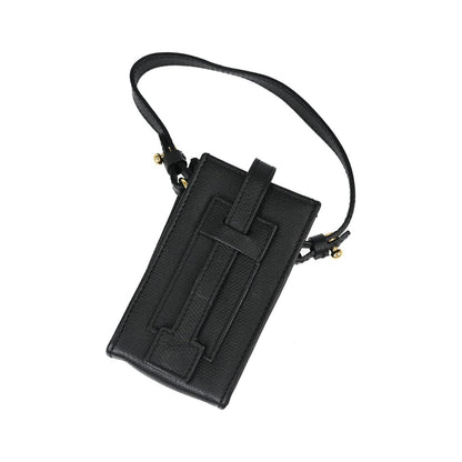 Chanel Cigarette Case Caviar, Black, Leather, Clutch