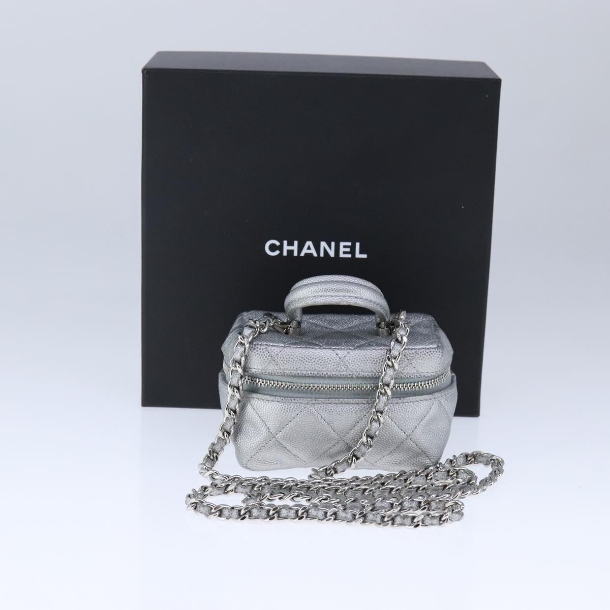 Chanel Classic Vanity Case with Chain - Brandsamsara