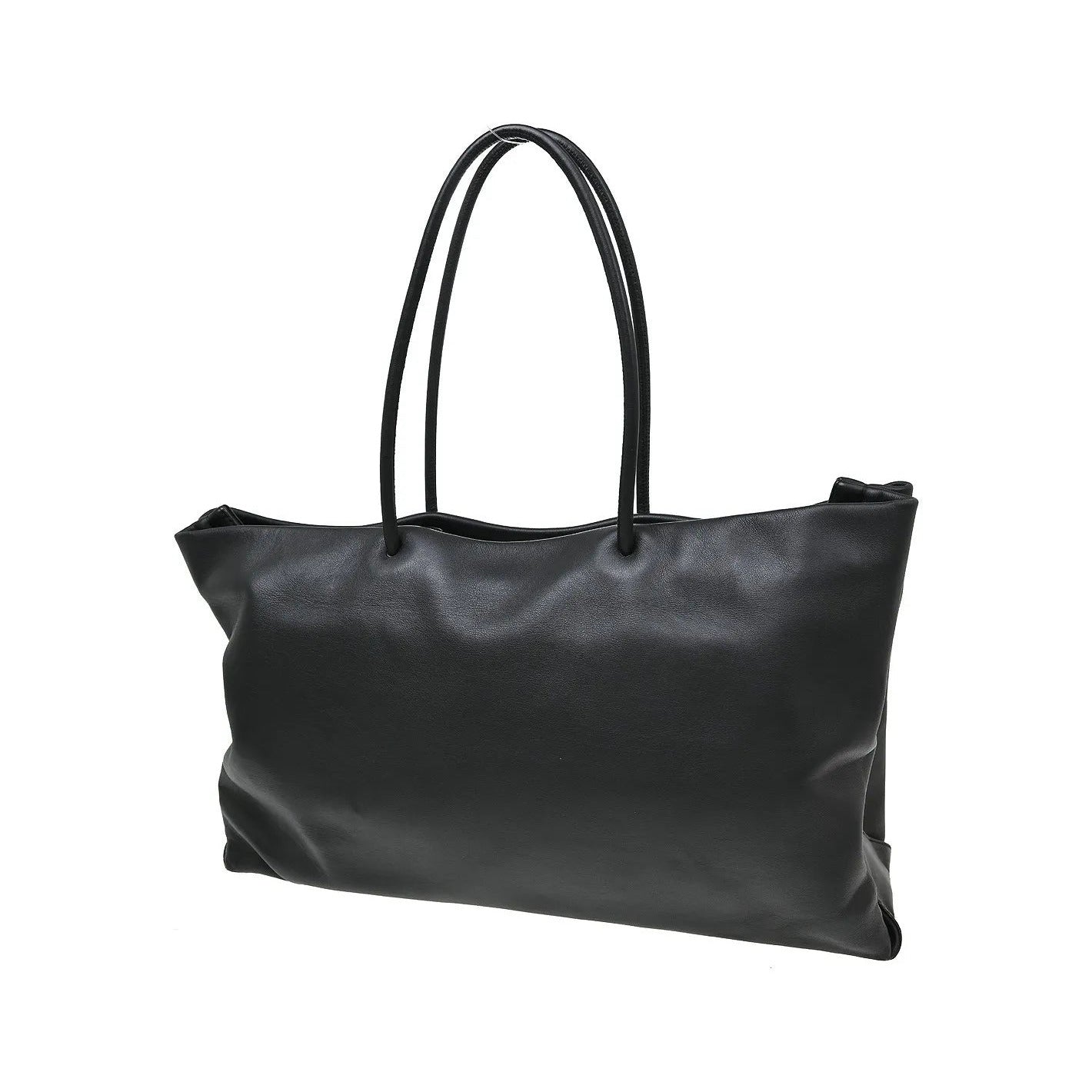 Chanel Essential 31 Rue Cambon Shopping Tote Leather, Black, Leather, Shoulder Bag