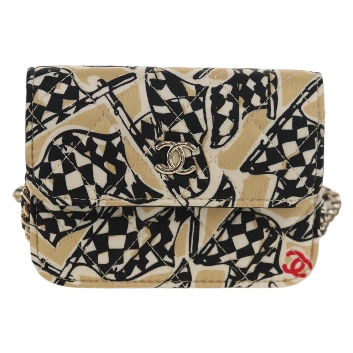 Chanel Flap Card Holder on Chain - Brandsamsara