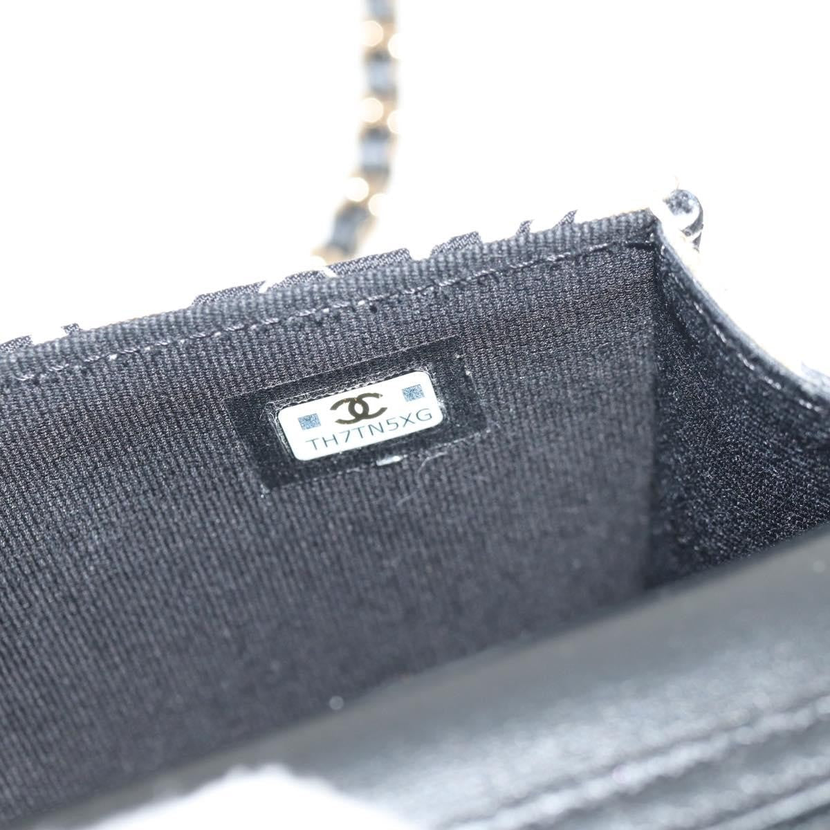 Chanel Flap Card Holder on Chain - Brandsamsara