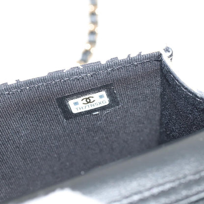 Chanel Flap Card Holder on Chain - Brandsamsara