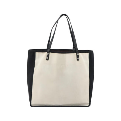 Chanel Let's Demonstrate Canvas, Beige, Canvas, Tote Bag