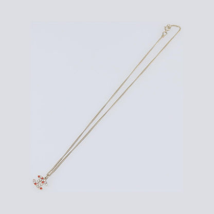 Chanel Rainbow CC Pendant Metal and Crystals, Multicolour, Metal, Necklace