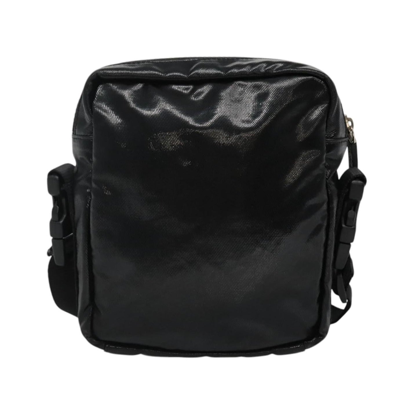Chanel Sport Line Messenger Coated Canvas, Black, Canvas, Shoulder Bag