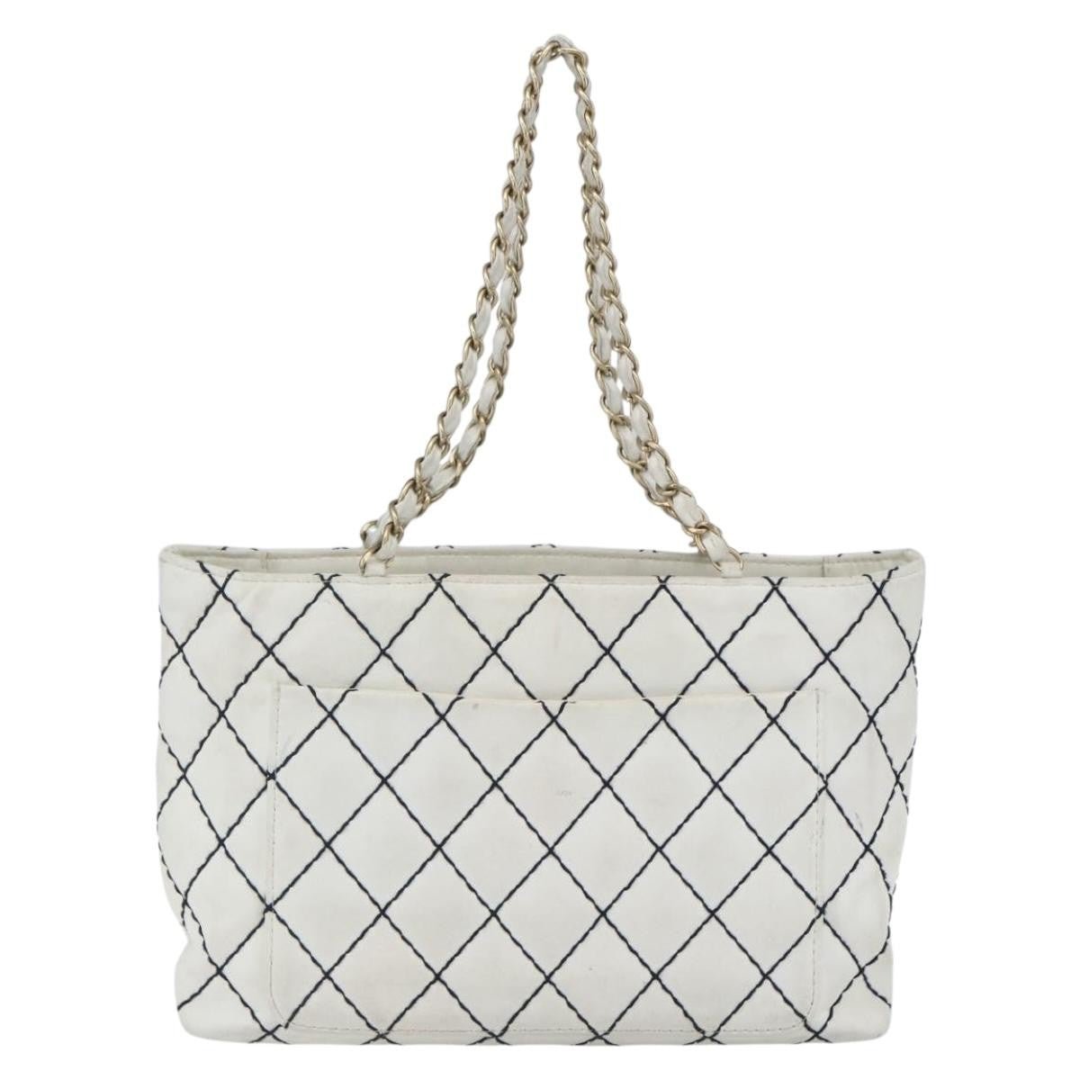 Chanel Surpique Chain Tote - Brandsamsara