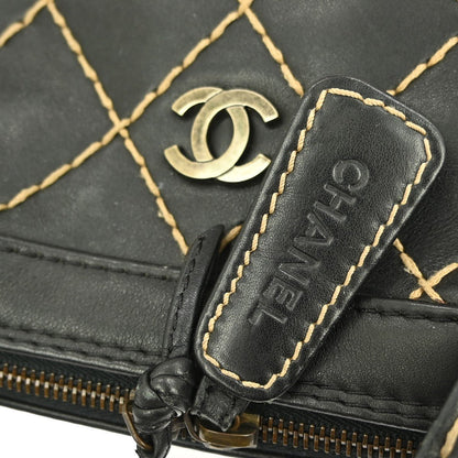 Chanel Surpique Zip Around Satchel - Brandsamsara