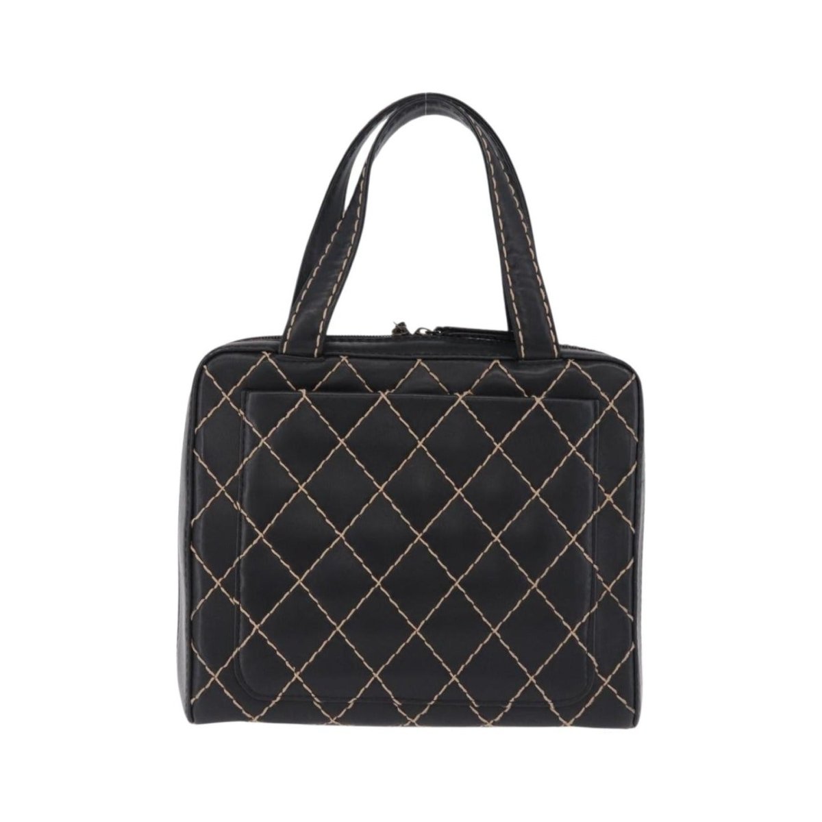 Chanel Surpique Zip Around Satchel - Brandsamsara