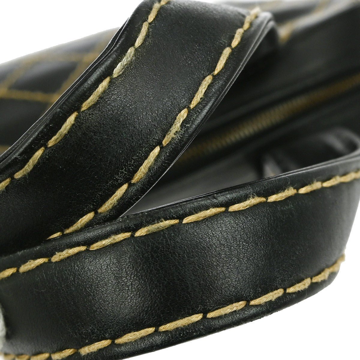 Chanel Surpique Zip Around Satchel - Brandsamsara