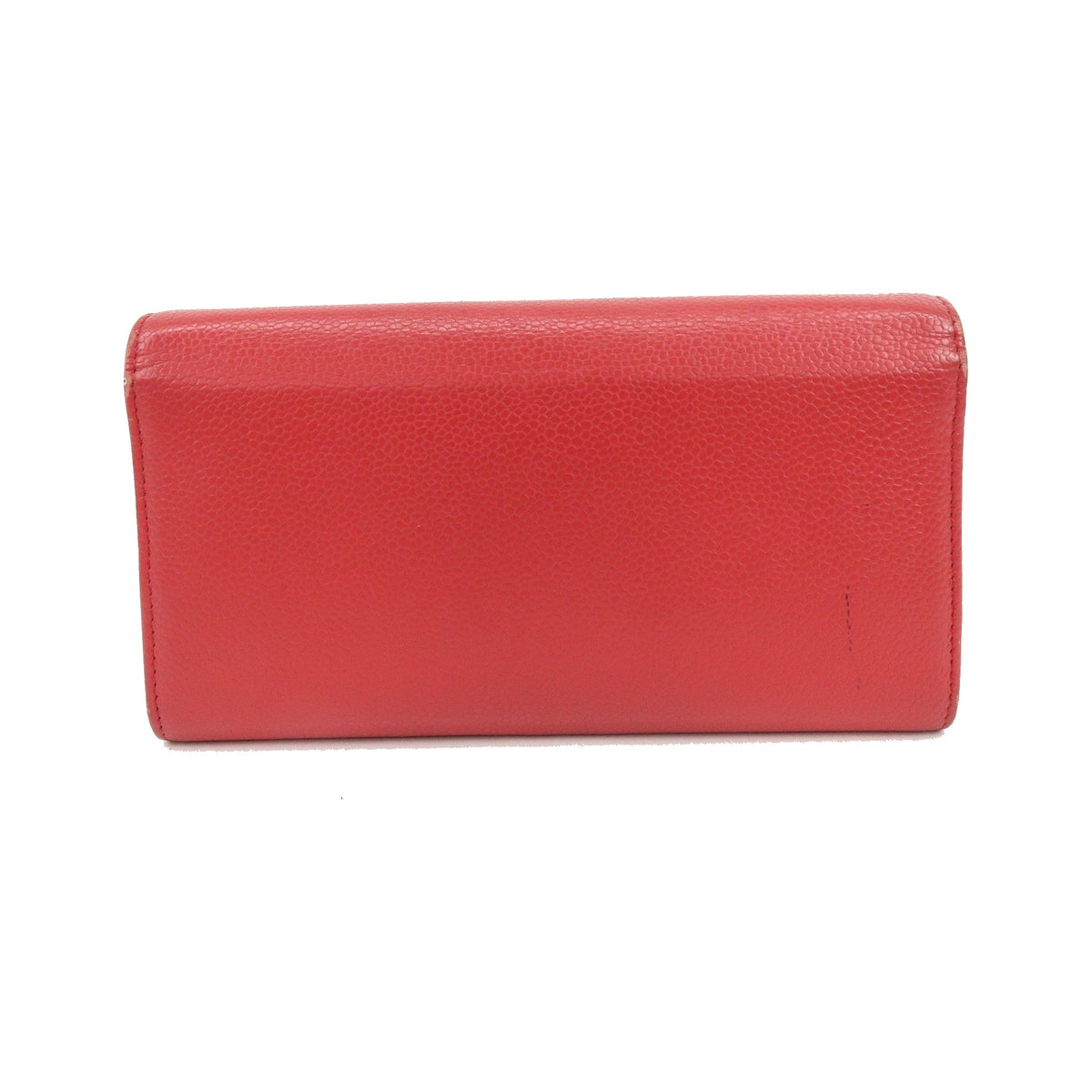 Chanel Timeless CC Flap Caviar, Red, Calfskin, Wallet