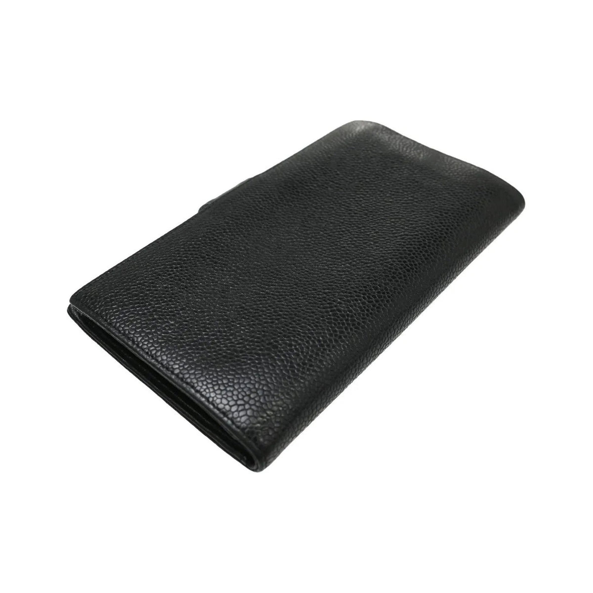 Chanel Timeless CC French Caviar, Black, Leather, Wallet