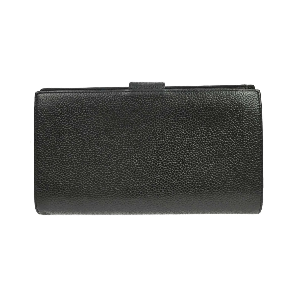 Chanel Timeless CC French Caviar, Black, Leather, Wallet