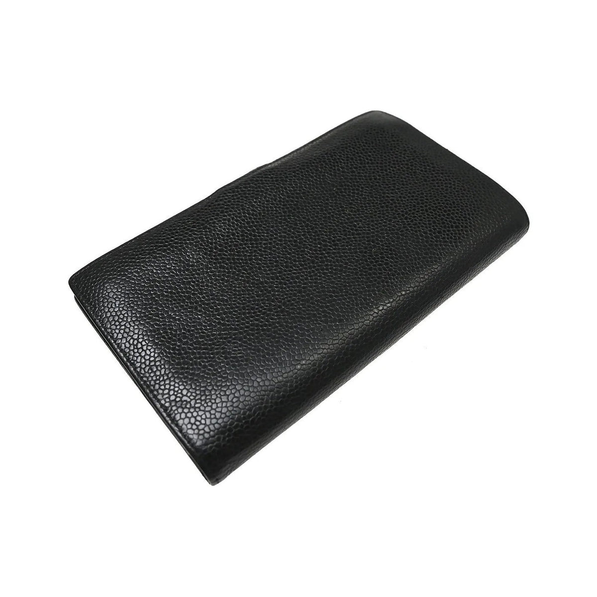 Chanel Timeless CC French Caviar, Black, Leather, Wallet