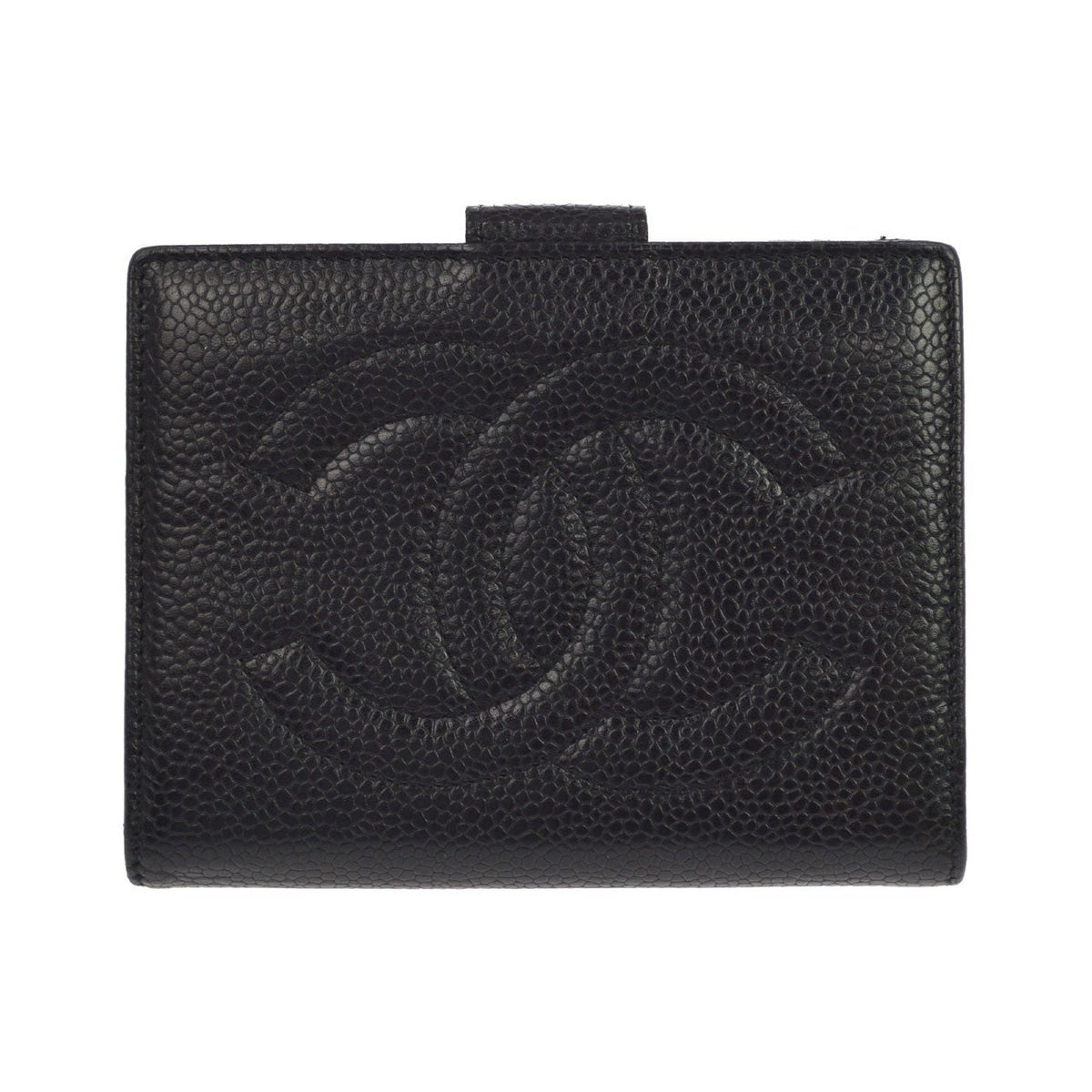 Chanel Timeless CC French Caviar, Black, Leather, Wallet